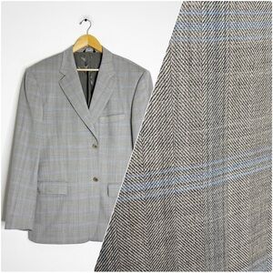 Gianni Manzoni Men’s Blazer – Ermenegildo Zegna Wool & Silk – Size 44R
